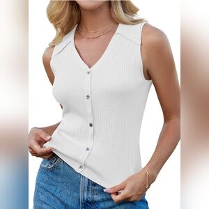 Grave Karen Sleeveless Sweater XL BNWT